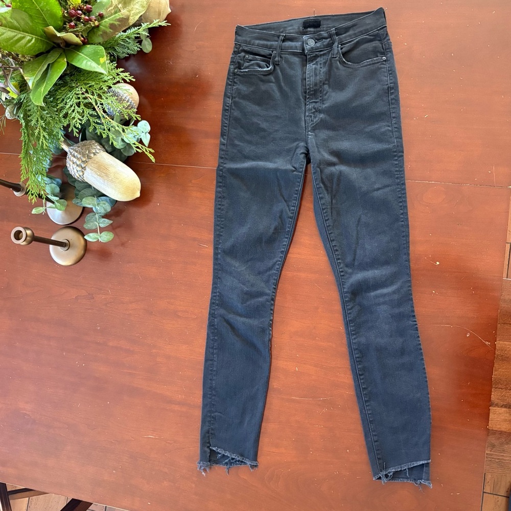 Mother Stunner Zip Ankle Step Fray - Wash: Not Quilty - Size 25